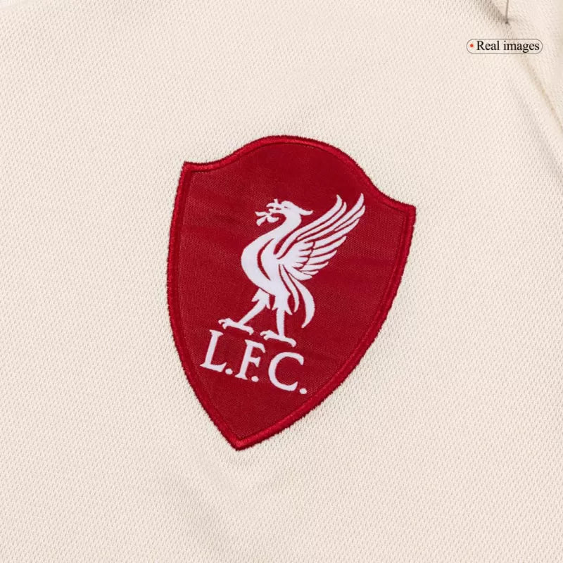 Liverpool Away Long Sleeve Soccer Jersey 2025/26 Top Koszulki Pilka Sklep