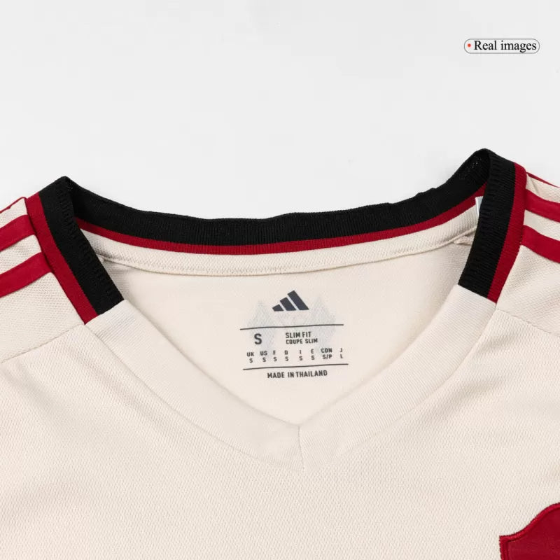 Liverpool Away Long Sleeve Soccer Jersey 2025/26 Top Koszulki Pilka Sklep