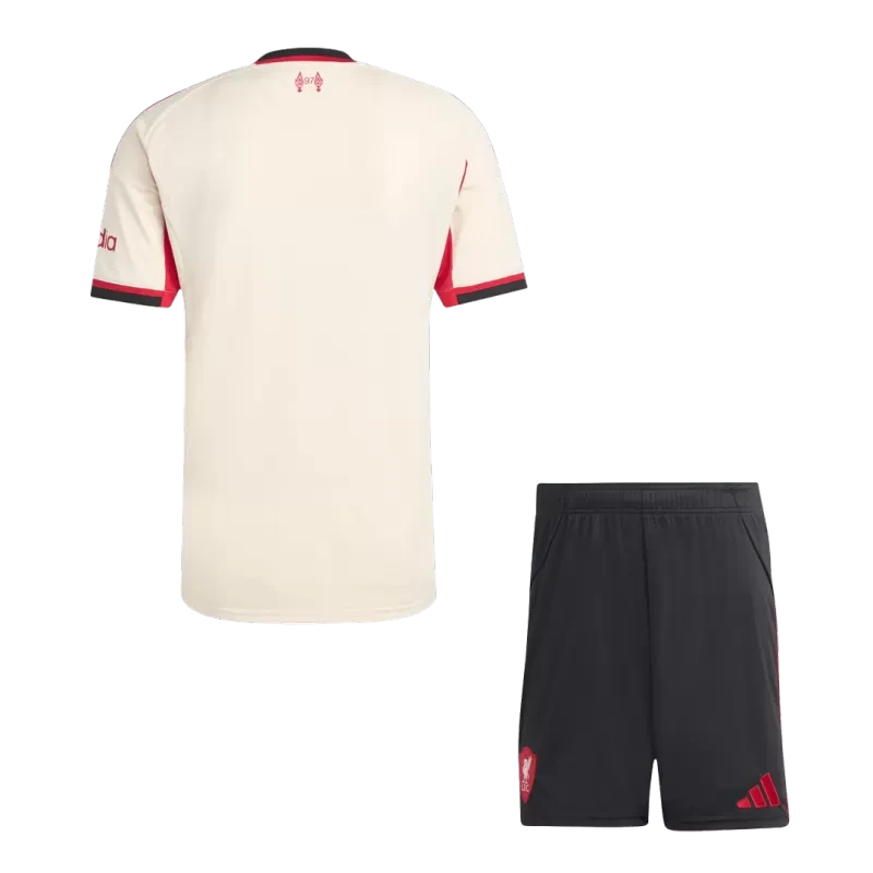Liverpool Away Soccer Jersey Kit (Jersey+Shorts) 2025/26 Top Koszulki Pilka Sklep