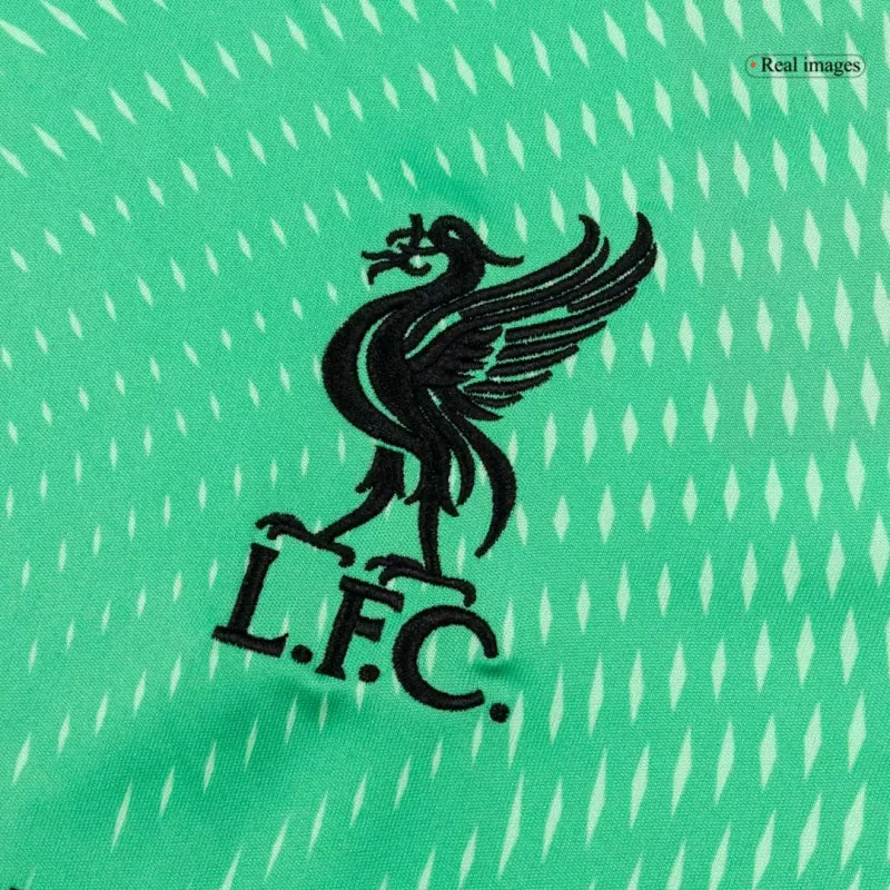 Liverpool Goalkeeper Soccer Jersey 2025/26 - Green Top Koszulki Pilka Sklep