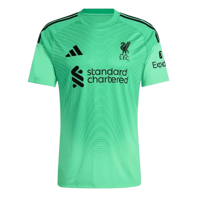 Liverpool Goalkeeper Soccer Jersey 2025/26 - Green Top Koszulki Pilka Sklep