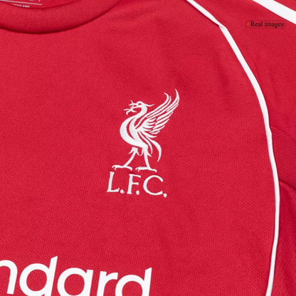 Liverpool Home Long Sleeve Soccer Jersey 2025/26 Top Koszulki Pilka Sklep