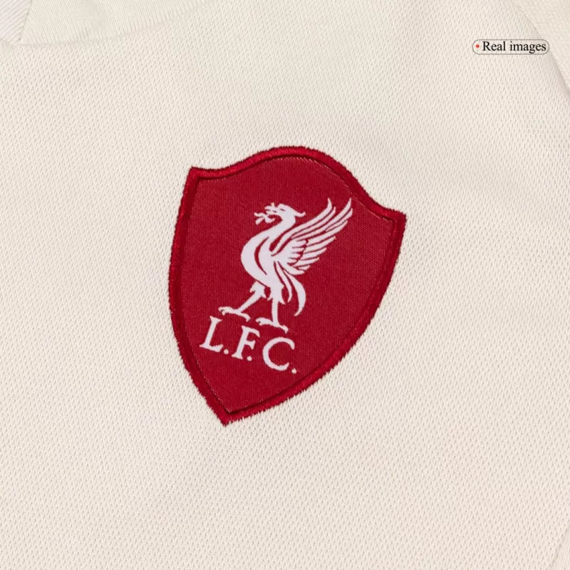 Kids Liverpool Away Soccer Jersey Kit (Jersey+Shorts+Socks) 2025/26 Top Koszulki Pilka Sklep
