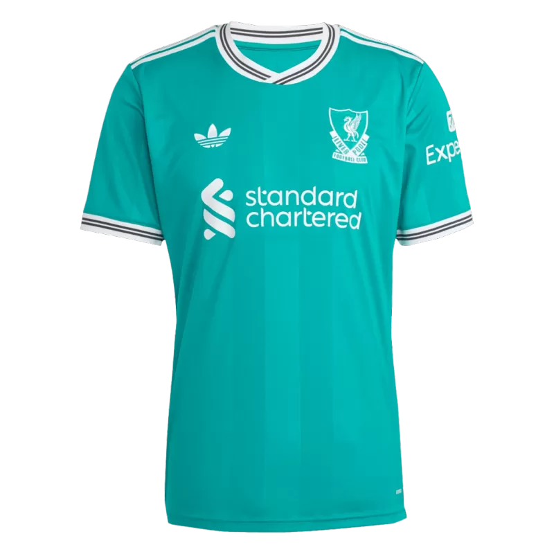 Liverpool Third Away Soccer Jersey 2025/26 Kit(Jersey+Shorts) Top Koszulki Pilka Sklep