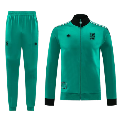 Liverpool Training Jacket Kit (Jacket+Pants) 2025/26-Green Top Koszulki Pilka Sklep
