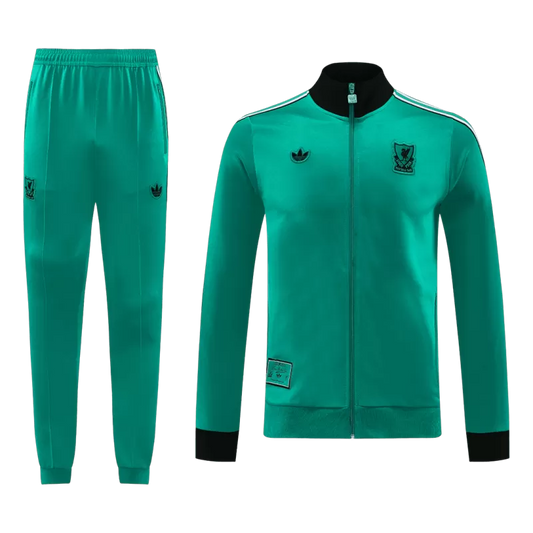 Liverpool Training Jacket Kit (Jacket+Pants) 2025/26-Green Top Koszulki Pilka Sklep