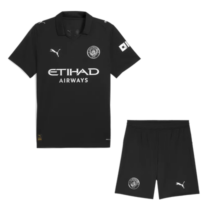 Manchester City Away Jersey Kit (Jersey+Shorts) 2025/26 Top Koszulki Pilka Sklep