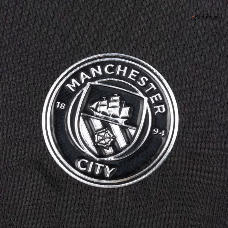 Manchester City Away Long Sleeve Soccer Jersey 2025/26
