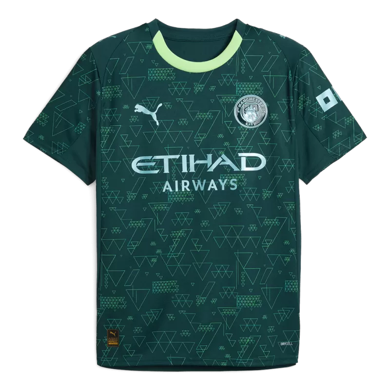 Manchester City Fourth Away Soccer Jersey 2025/26