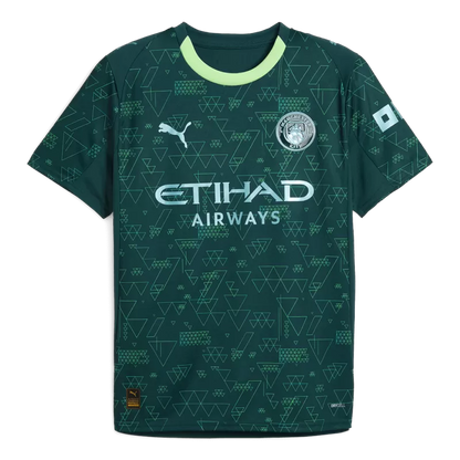 Manchester City Fourth Away Soccer Jersey 2025/26