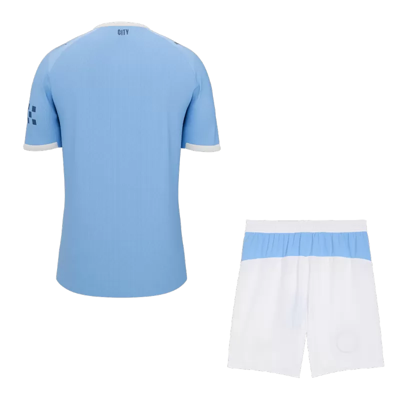 Manchester City Home Jersey Kit (Jersey+Shorts) 2025/26 Top Koszulki Pilka Sklep