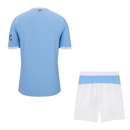 Manchester City Home Jersey Kit (Jersey+Shorts) 2025/26 Top Koszulki Pilka Sklep