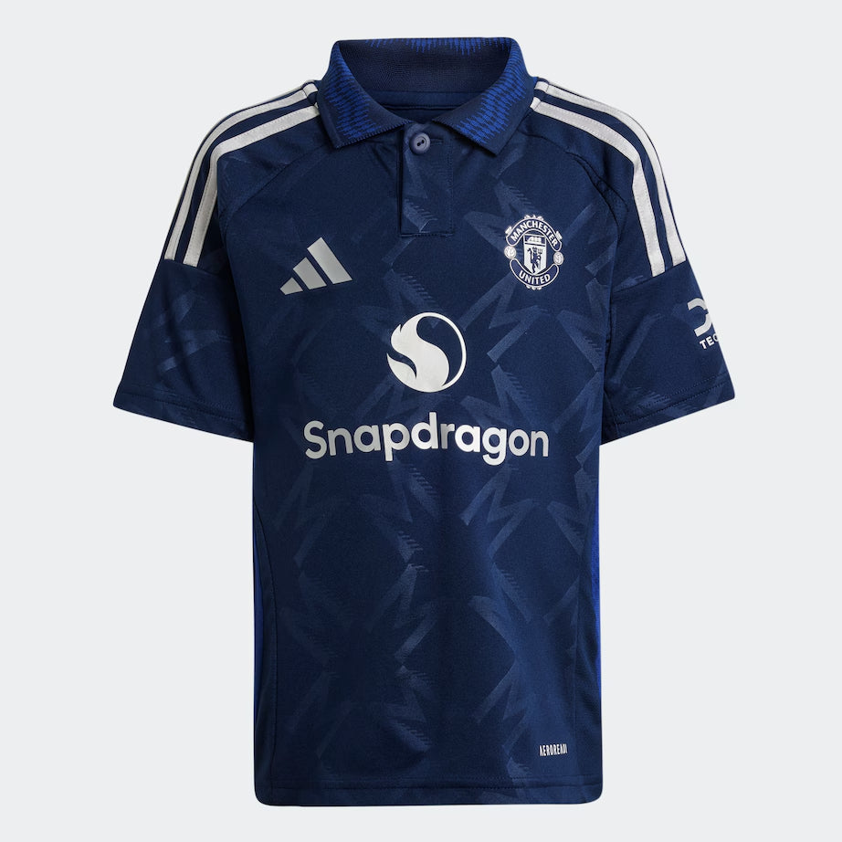 Dziecięcy zestaw wyjazdowy Manchester United koszulka2024/25 Top Koszulki Pilka Sklep