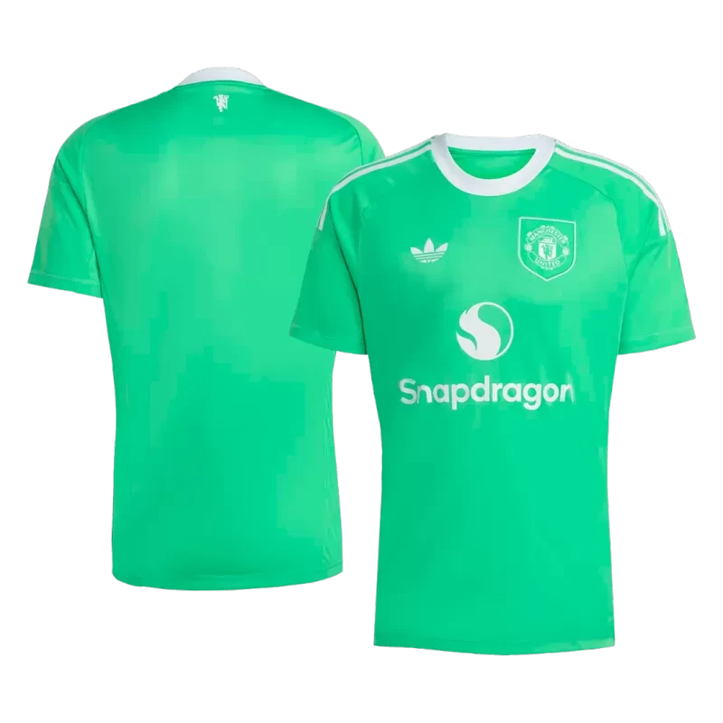 Manchester United Goalkeeper Soccer Jersey 2025/26 - Green Top Koszulki Pilka Sklep