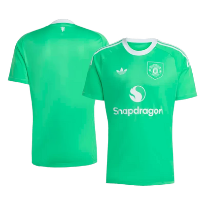 Manchester United Goalkeeper Soccer Jersey 2025/26 - Green Top Koszulki Pilka Sklep