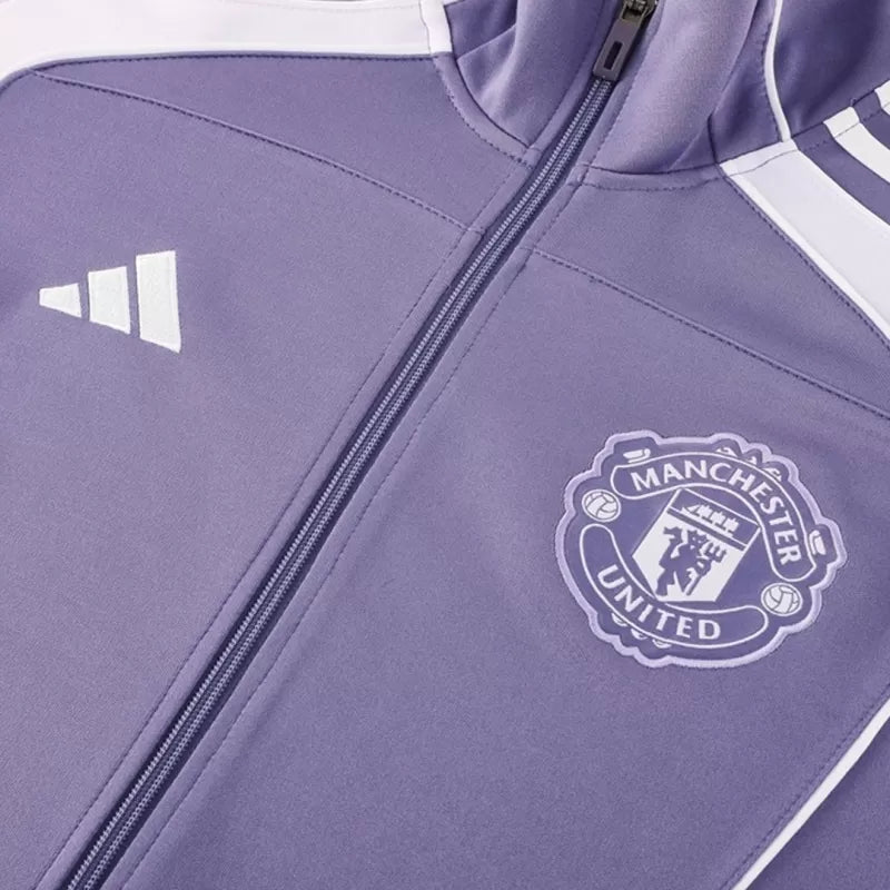 Manchester United Training Jacket 2025/26 - Purple Top Koszulki Pilka Sklep
