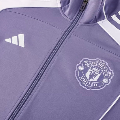 Manchester United Training Jacket 2025/26 - Purple Top Koszulki Pilka Sklep