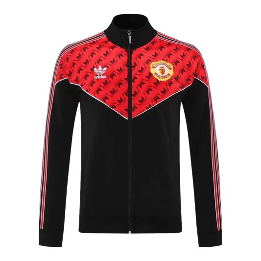 Manchester United Training Jacket 2025/26 - Red&Black(Style A) Top Koszulki Pilka Sklep