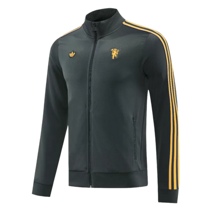 Manchester United Training Jacket 2025/26 - Black