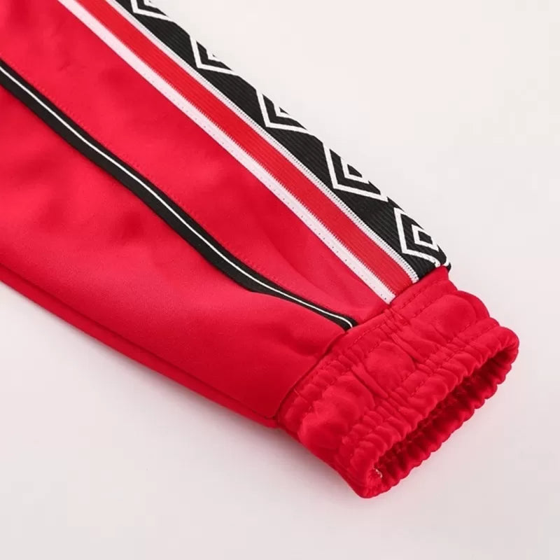 Manchester United Training Jacket 2025/26 - Red&Black(Style B) Top Koszulki Pilka Sklep