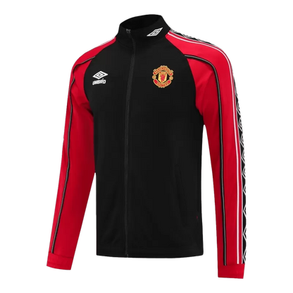 Manchester United Training Jacket 2025/26 - Red&Black(Style B) Top Koszulki Pilka Sklep
