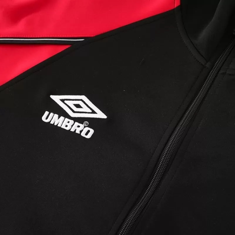 Manchester United Training Jacket 2025/26 - Red&Black(Style B) Top Koszulki Pilka Sklep