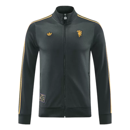 Manchester United Training Jacket Kit (Jacket+Pants) 2025/26 - Black