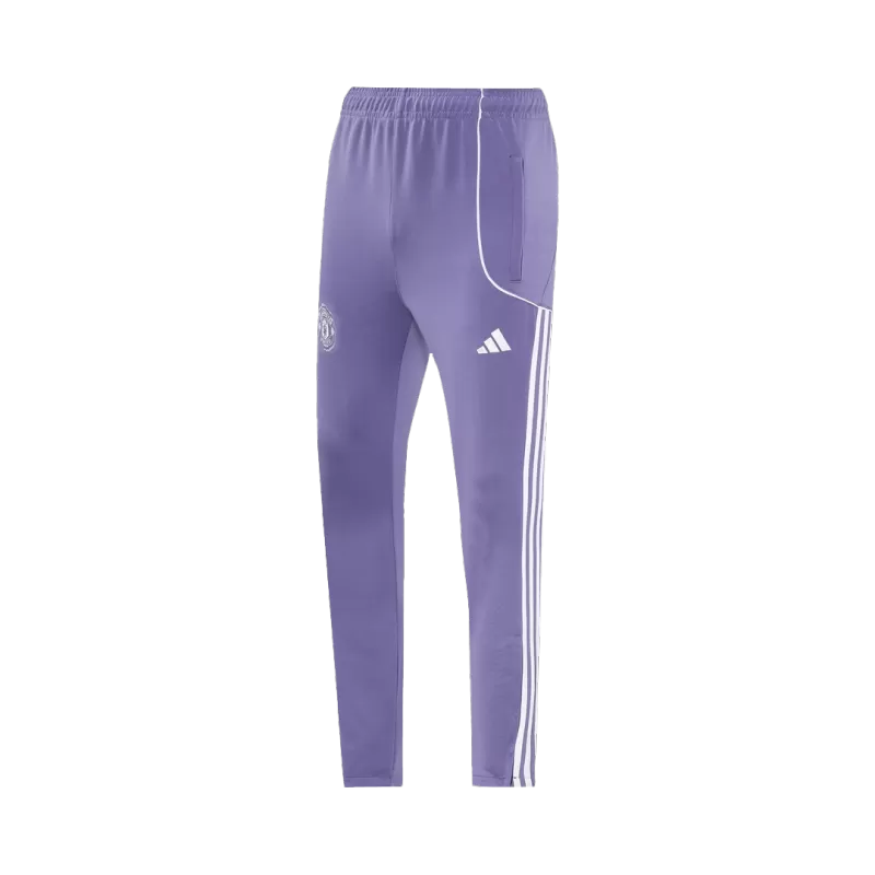 Manchester United Training Jacket Kit (Jacket+Pants) 2025/26 - Purple Top Koszulki Pilka Sklep