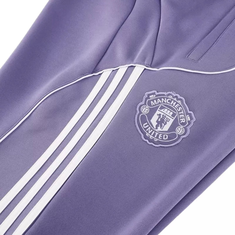 Manchester United Training Jacket Kit (Jacket+Pants) 2025/26 - Purple Top Koszulki Pilka Sklep