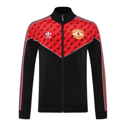 Manchester United Training Jacket Kit (Jacket+Pants) 2025/26 - Red&Black Top Koszulki Pilka Sklep