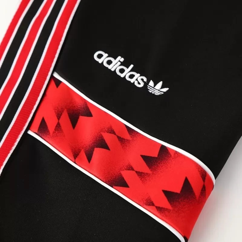 Manchester United Training Jacket Kit (Jacket+Pants) 2025/26 - Red&Black Top Koszulki Pilka Sklep