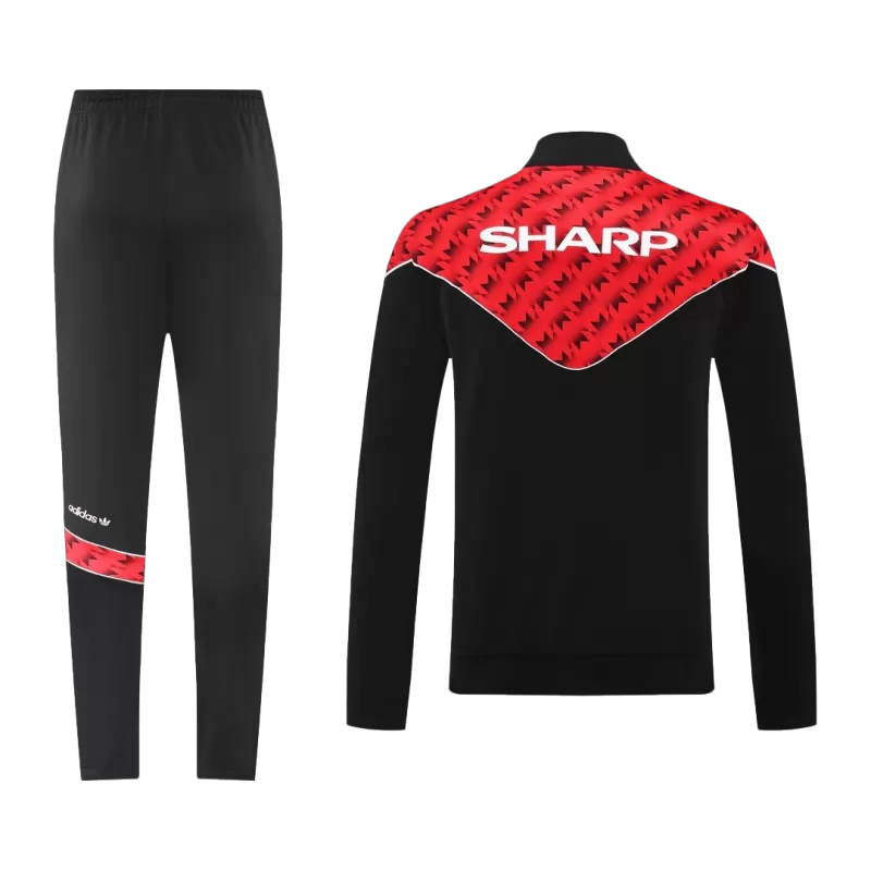 Manchester United Training Jacket Kit (Jacket+Pants) 2025/26 - Red&Black Top Koszulki Pilka Sklep