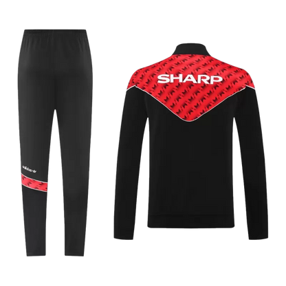 Manchester United Training Jacket Kit (Jacket+Pants) 2025/26 - Red&Black Top Koszulki Pilka Sklep