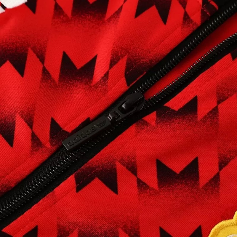 Manchester United Training Jacket Kit (Jacket+Pants) 2025/26 - Red&Black Top Koszulki Pilka Sklep