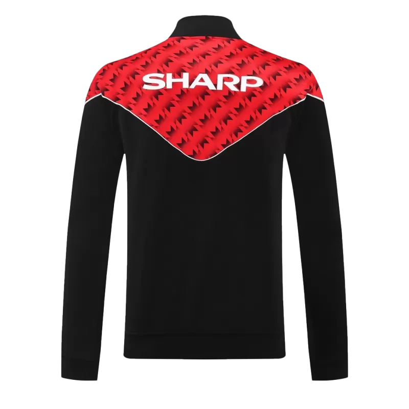 Manchester United Training Jacket Kit (Jacket+Pants) 2025/26 - Red&Black Top Koszulki Pilka Sklep