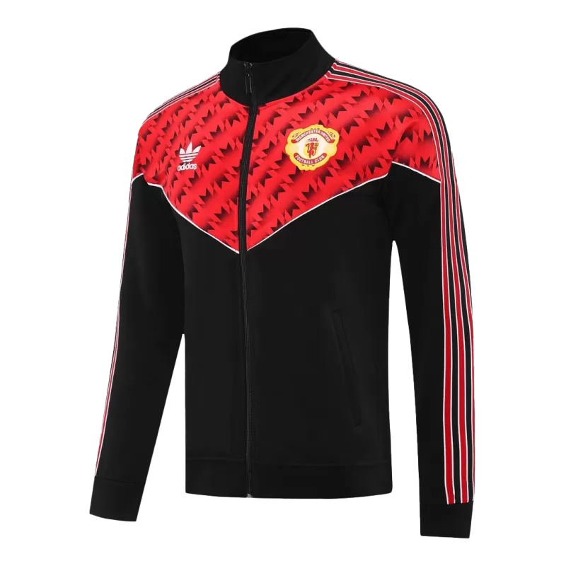 Manchester United Training Jacket Kit (Jacket+Pants) 2025/26 - Red&Black Top Koszulki Pilka Sklep