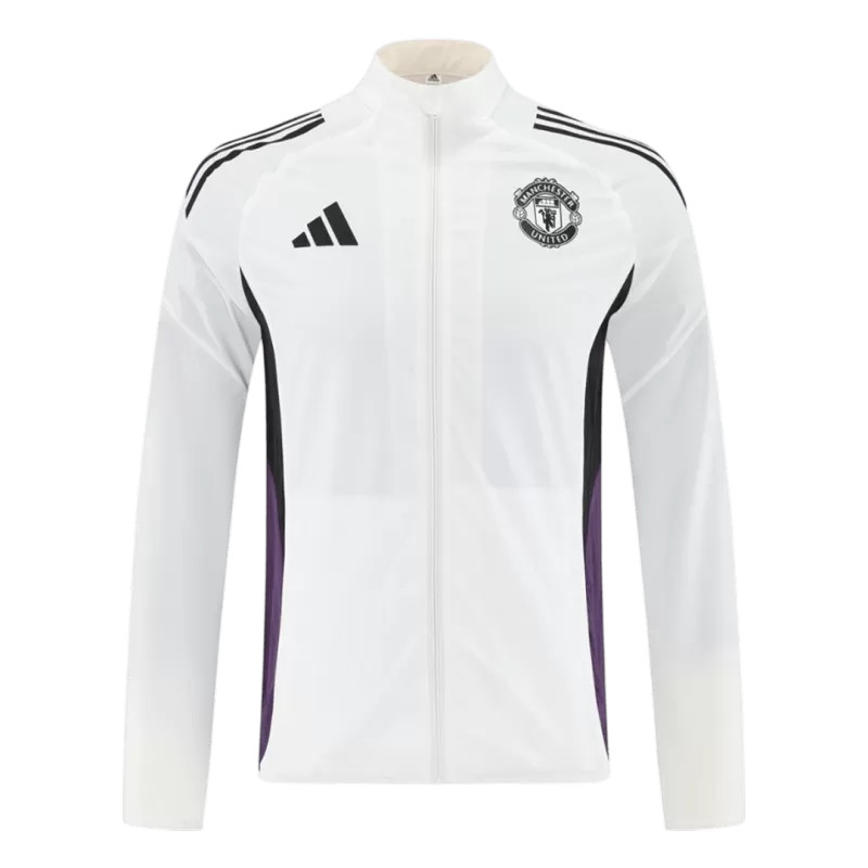 Manchester United Windbreaker Jacket 2025/26 - White