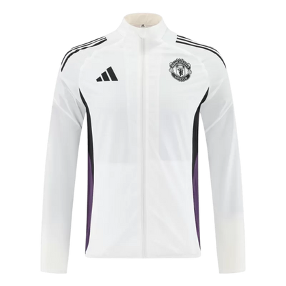 Manchester United Windbreaker Jacket 2025/26 - White