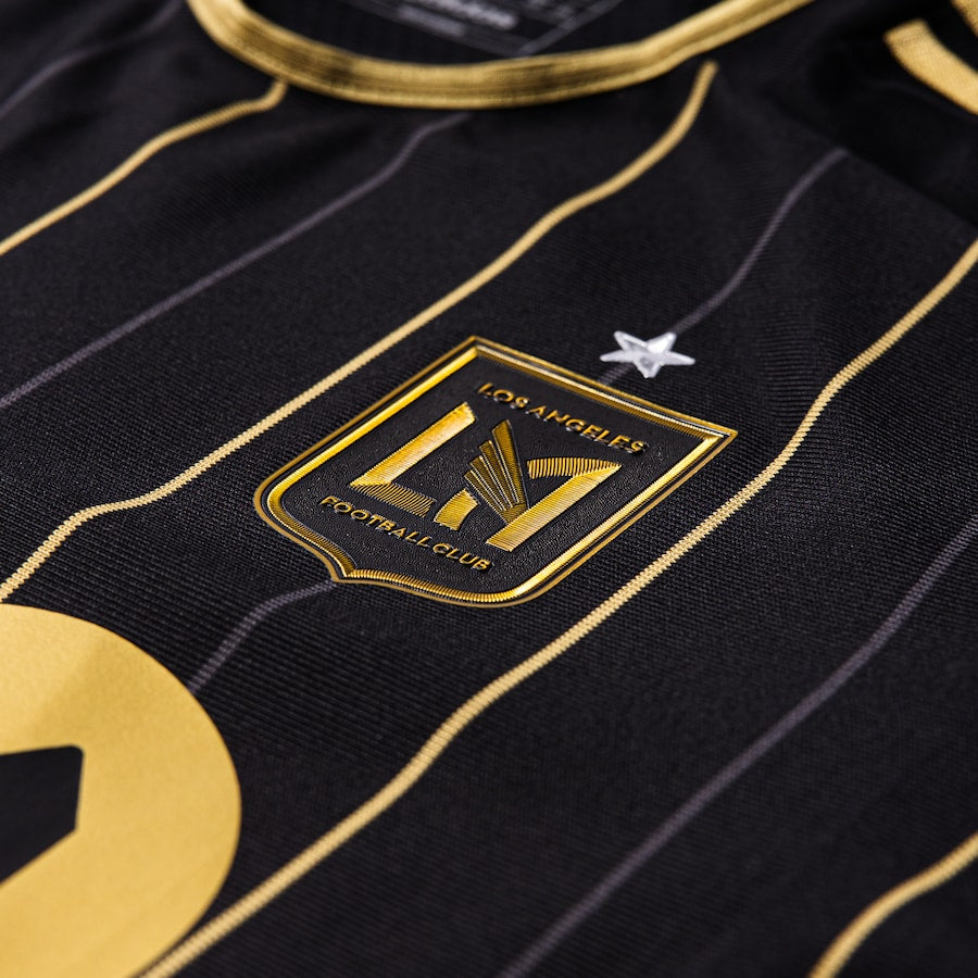 Fan Version Men's LAFC Black Home 2024 Top Koszulki Pilka Sklep