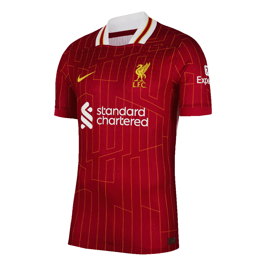 VIRGIL #4 Liverpool 2024/25 Heim-Fußballtrikot