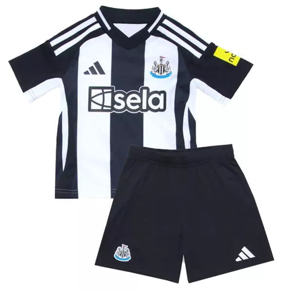 Kid's 24/25 Newcastle United Soccer Jersey Kit(Jersey+Shorts) Go Game Wear