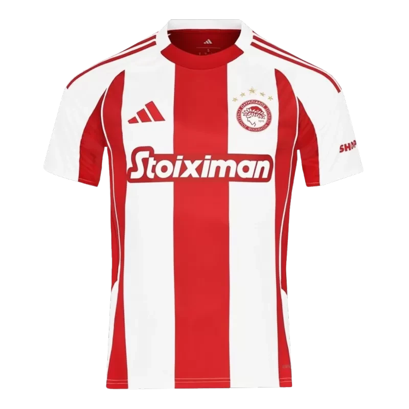 Olympiacos Home Soccer Jersey 2025/26 Top Koszulki Pilka Sklep