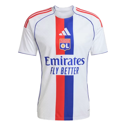 Olympique Lyonnais Home Soccer Jersey 2025/26 Top Koszulki Pilka Sklep