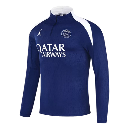 PSG 1/4 Zip Training Kit (Jacket+Pants) 2025/26 - Navy Top Koszulki Pilka Sklep