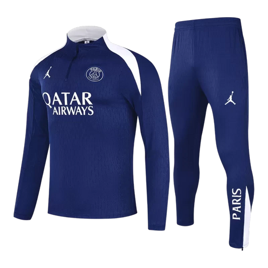 PSG 1/4 Zip Training Kit (Jacket+Pants) 2025/26 - Navy Top Koszulki Pilka Sklep