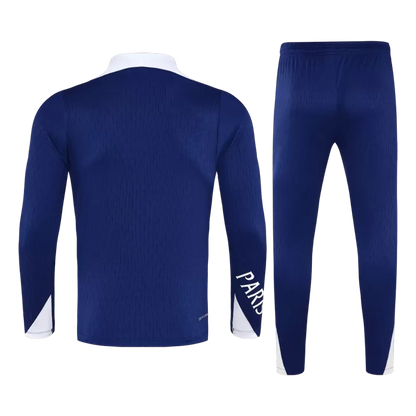 PSG 1/4 Zip Training Kit (Jacket+Pants) 2025/26 - Navy Top Koszulki Pilka Sklep