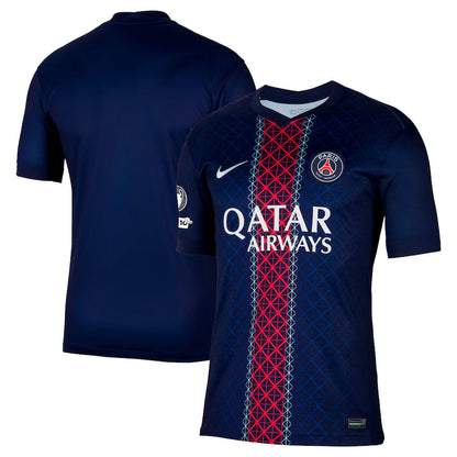 Koszulka meczowa PSG 2025-26 z plakietką Ligi Mistrzów i 10. rocznicy Fundacji UEFA Top Koszulki Pilka Sklep