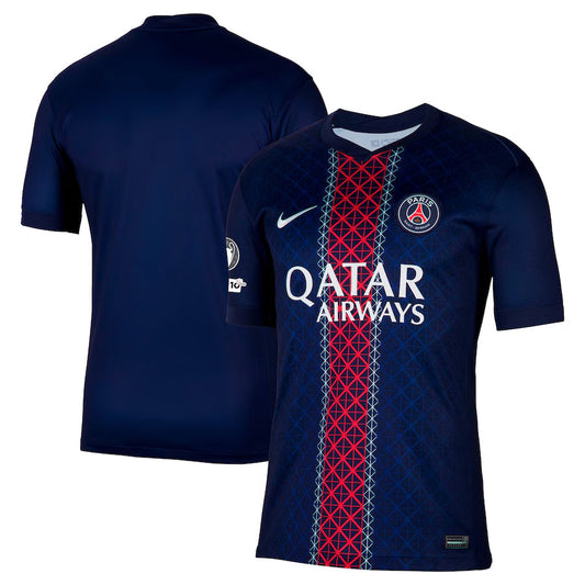 Koszulka meczowa PSG 2025-26 z plakietką Ligi Mistrzów i 10. rocznicy Fundacji UEFA Top Koszulki Pilka Sklep