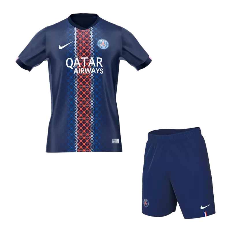 PSG Home Soccer Jersey Kit (Jersey+Shorts) 2025/26 Top Koszulki Pilka Sklep