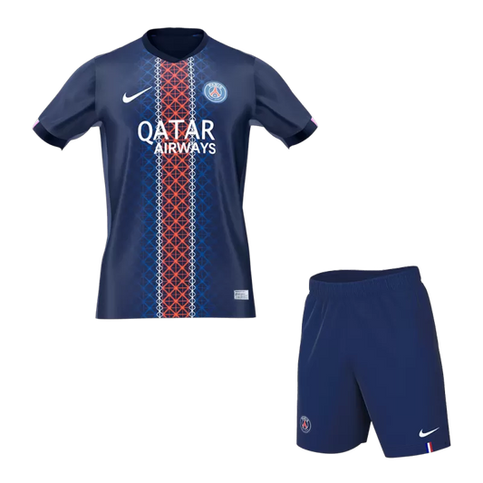 PSG Home Soccer Jersey Kit (Jersey+Shorts) 2025/26 Top Koszulki Pilka Sklep
